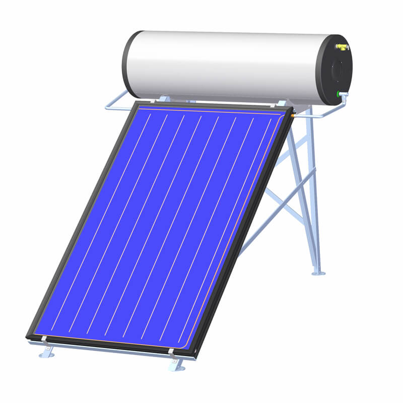 Open Loop Flat Panel Solar Water Heater